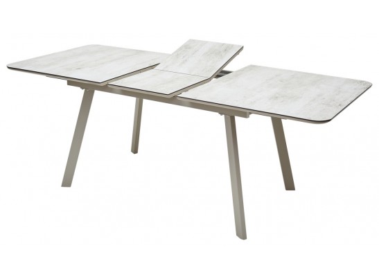 Стол ARUBA 140 BEIGE/ CAPPUCINO глазурованное стекло в Кургане