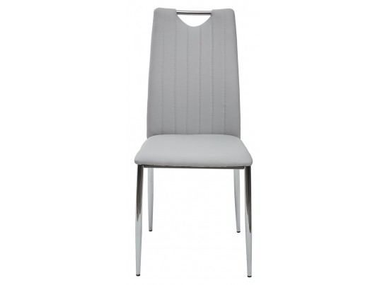 Стул COMFORT 999 PU#613 светло-серый, экокожа в Кургане