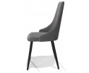 Стул Руссо Premier 25 Серый, велюр / черный каркас M-City в Кургане