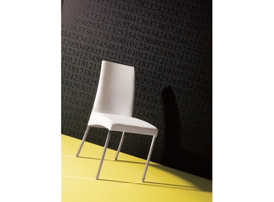 Стул ELIAS 44,43 (М312 песочный/ TR 501 беж. экокожа) в Кургане