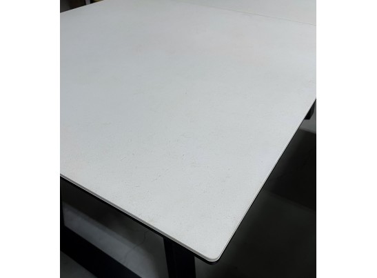 Стол Франк 180 Слоновая кость, керамика / черный каркас в Кургане