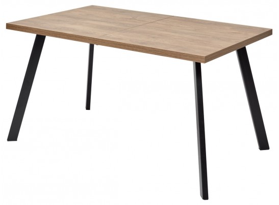 Стол BRICK M 140 Дуб Канзас/ Черный в Кургане