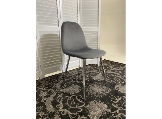 Стул PESCARA UF910-05 DARK GREY, велюр в Кургане