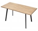 Стол ФИН 120 Дуб Канзас/черный каркас в Кургане
