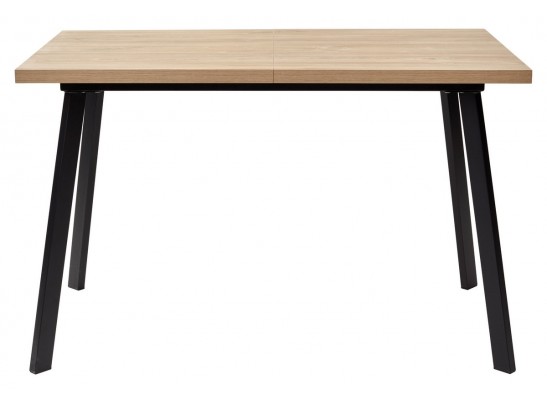 Стол ФИН 120 Дуб Канзас/черный каркас в Кургане