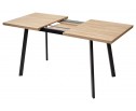 Стол ФИН 120 Дуб Канзас/черный каркас в Кургане