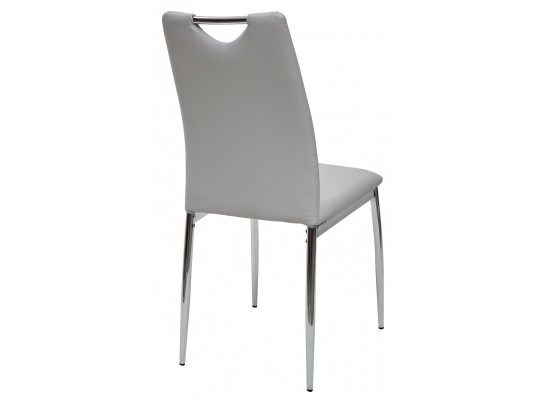 Стул COMFORT 999 PU#613 светло-серый, экокожа в Кургане