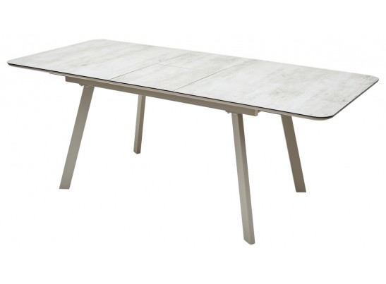 Стол ARUBA 140 BEIGE/ CAPPUCINO глазурованное стекло в Кургане