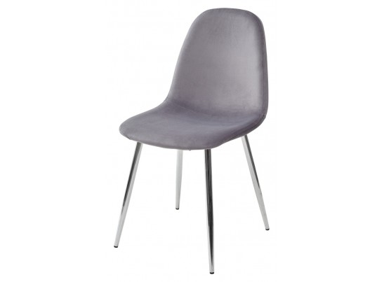 Стул PESCARA UF910-05 DARK GREY, велюр в Кургане