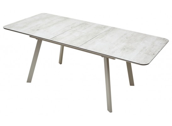 Стол ARUBA 140 BEIGE/ CAPPUCINO глазурованное стекло в Кургане