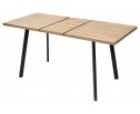 Стол ФИН 120 Дуб Канзас/черный каркас в Кургане