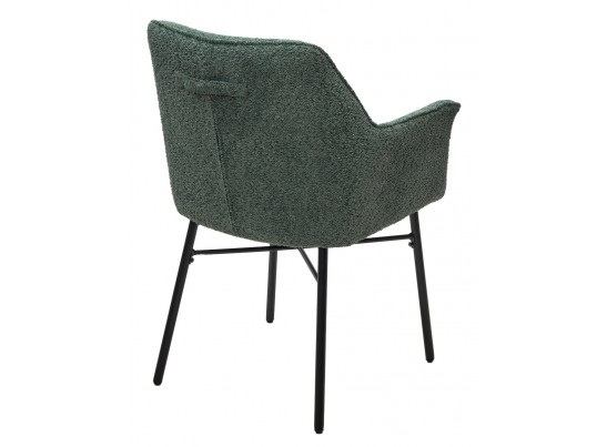 Стул AGIRA UF998-11 малахит, букле / черн. каркас / Товарный знак DISAUR в Кургане