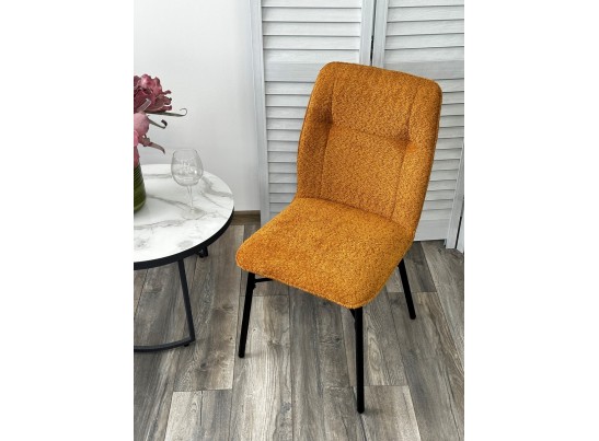 Стул COMO UF998-06 бронза, букле / черный каркас / Товарный знак DISAUR в Кургане