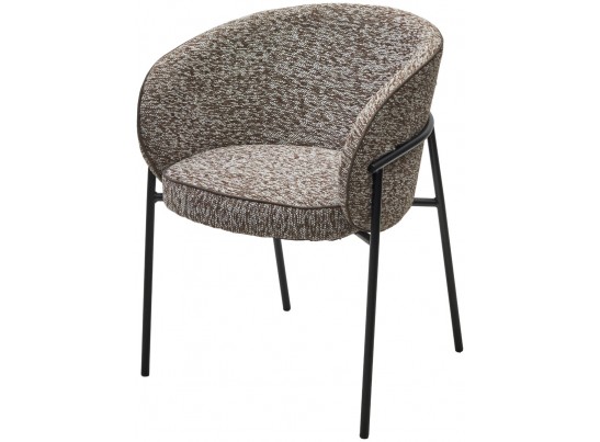 Стул GUST цвет бежевый TOPIC 410 / черный каркас / Товарный знак DISAUR в Кургане