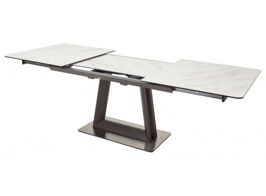 Стол OSVALD 160 MARBLES KL-99 Белый мрамор, итальянская керамика в Кургане