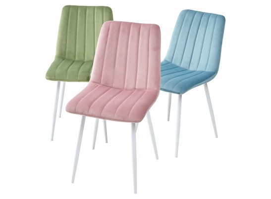 Стул DUBLIN G108-38 винный, велюр / белый каркас в Кургане