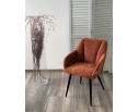 Стул REFLET 3018-09 терракотовый, шенилл / черный каркас, ®DISAUR в Кургане