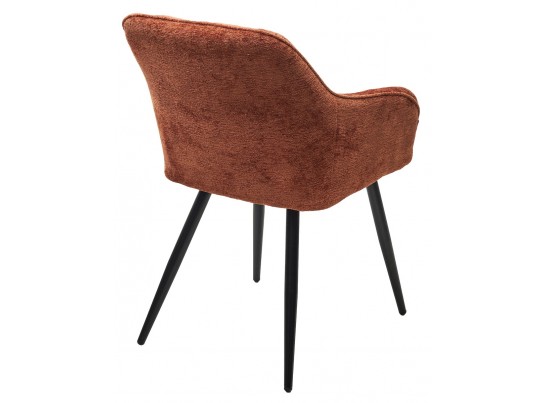 Стул REFLET 3018-09 терракотовый, шенилл / черный каркас, ®DISAUR в Кургане