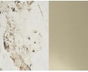 Стол CORNER 120 GLOSS LUXURY PANDORA SOLID CERAMIC / шампань, ®DISAUR в Кургане