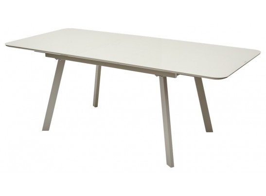 Стол ARUBA 140 CAPPUCСINO/ CAPPUCСINO глянцевое стекло в Кургане