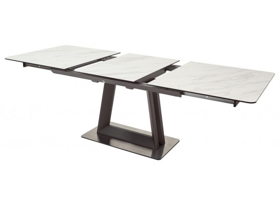 Стол OSVALD 160 MARBLES KL-99 Белый мрамор, итальянская керамика в Кургане