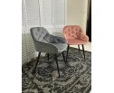 Стул BREEZE BLUVEL-52 PINK/ черный каркас, велюр в Кургане