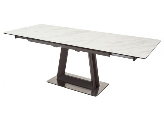 Стол OSVALD 160 MARBLES KL-99 Белый мрамор, итальянская керамика в Кургане