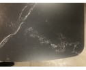 Стол ELIOT 120 MATT BLACK MARBLE SINTERED STONE/ BLACK в Кургане