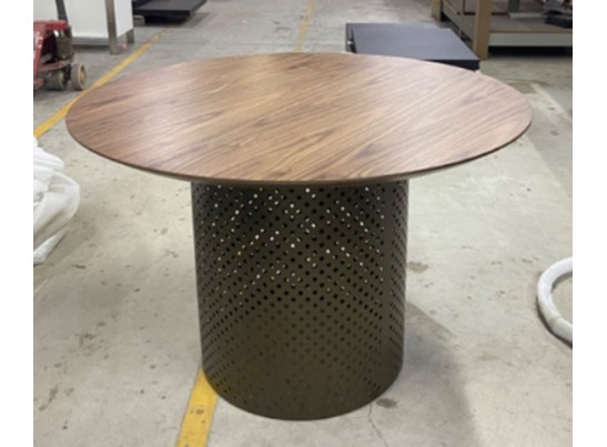 Стол RAFAEL 120 Орех 3001 МДФ / Бронза, ®DISAUR в Кургане