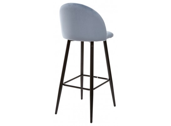 Барный стул MALIBU пудровый синий, велюр G108-56 в Кургане