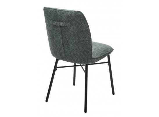 Стул COMO UF998-11 малахит, букле / черный каркас / Товарный знак DISAUR в Кургане