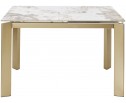 Стол CORNER 120 GLOSS LUXURY PANDORA SOLID CERAMIC / шампань, ®DISAUR в Кургане