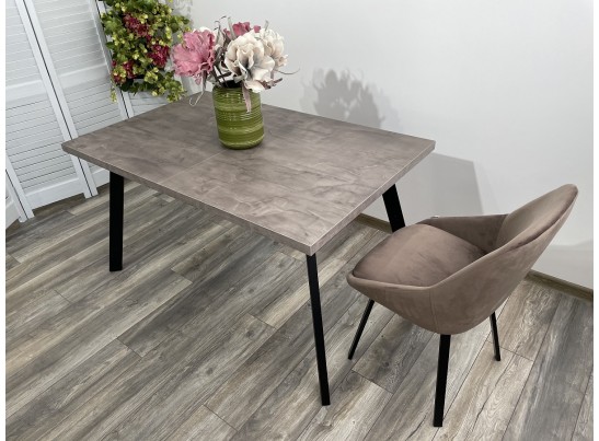 Стол BRICK M 120 Оникс / Черный в Кургане