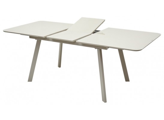Стол ARUBA 140 CAPPUCСINO/ CAPPUCСINO глянцевое стекло в Кургане