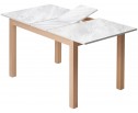 Стол TME-6931 MBH SWEDEN белый мрамор / MILKY WHITE M-City в Кургане