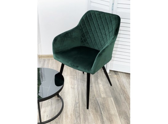 Стул BRANDY BLUVEL-78 зеленый/ черный каркас, в Кургане