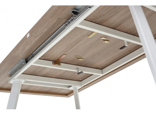 Стол BRICK M 140 Дуб Трюфель/ Белый в Кургане