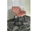 Стул BREEZE BLUVEL-52 PINK/ черный каркас, велюр в Кургане