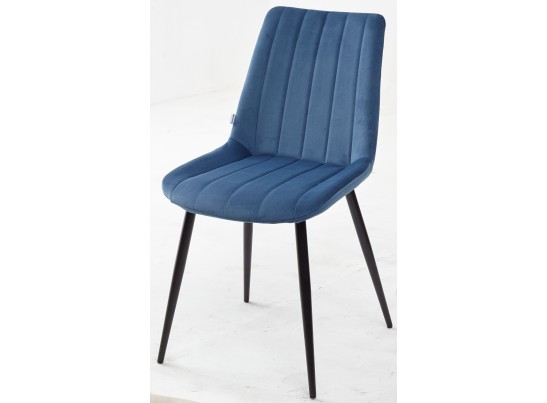 Стул FLIP пепельно-синий, велюр G108-66 в Кургане