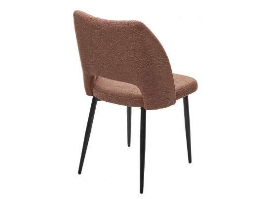 Стул LONDON UF995-05 карамельный, букле / черный каркас / Товарный знак DISAUR в Кургане