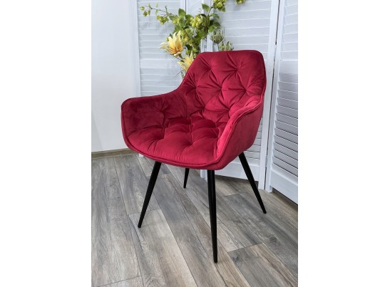 Стул HOLLA BLUVEL-59 BERRY, велюр M-City в Кургане