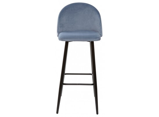 Барный стул MALIBU пудровый синий, велюр G108-56 в Кургане