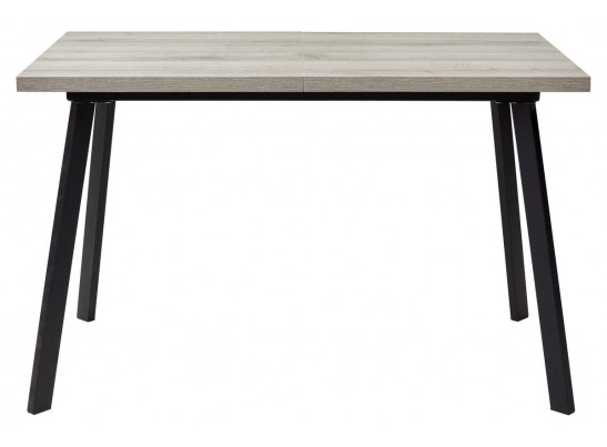 Стол ФИН 120 Дуб Шерман серый/черный каркас в Кургане