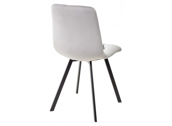 Стул CHILLI SQUARE BLUVEL-03 LIGHT GREY, велюр в Кургане