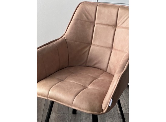 MAVERICK 360 град. поворот. HK007-05 Светло-коричневый, искусст. замша / черный каркас, в Кургане