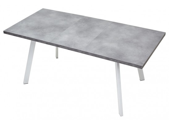 Стол BRICK M 120 Бетон Портленд/ Белый в Кургане