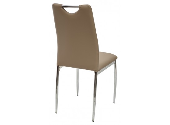 Стул COMFORT 999 PU#654 серо-коричневый, экокожа в Кургане