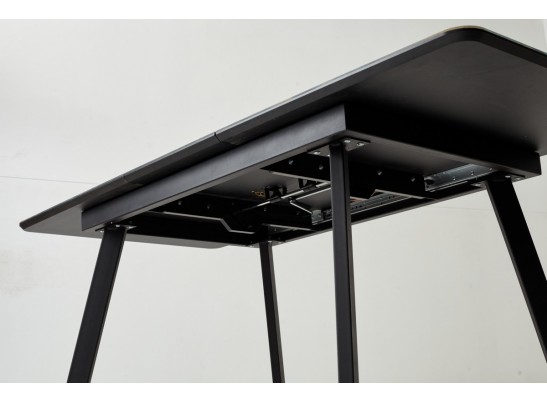 Стол АРУБА 140 ШТОРМ, стекло / ЧЕРНЫЙ в Кургане