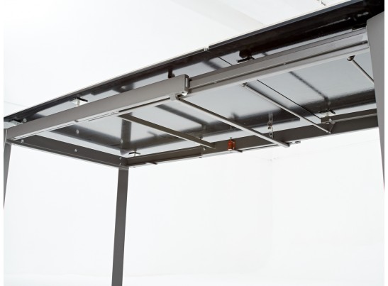 Стол CORNER 120 ITALIAN DARK GREY Серый мрамор глянцевый, керамика/ GREY1 в Кургане