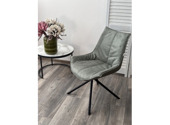 Стул ОСЛО Atmocfera 695 Зеленый / Orakul 695 Зеленый / Черный каркас M-City в Кургане